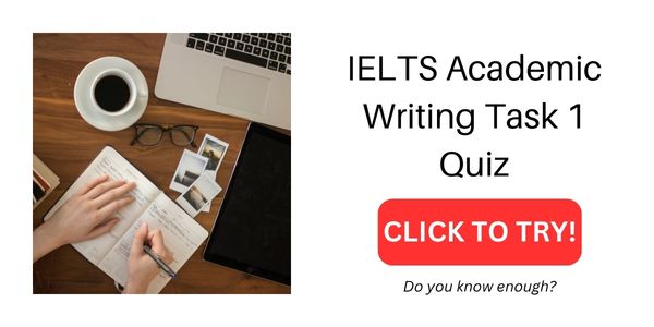 IELTS Writing Task 1 Quiz